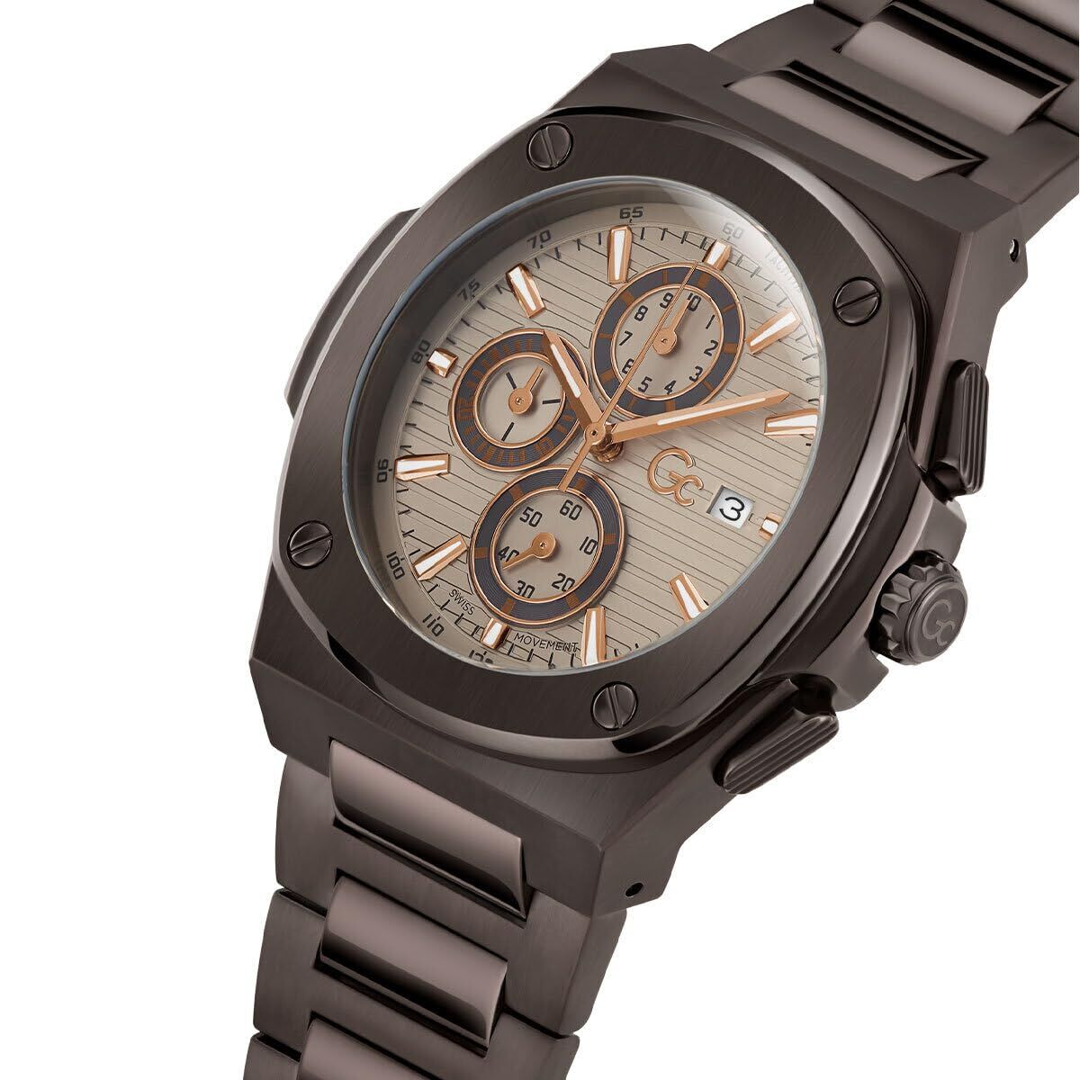 Men's Watch GC Watches Y99013G1MF (Ø 44 mm)