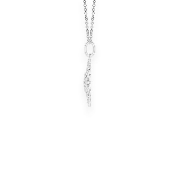 14K Solid Gold The Glory of Sun Diamond Necklace