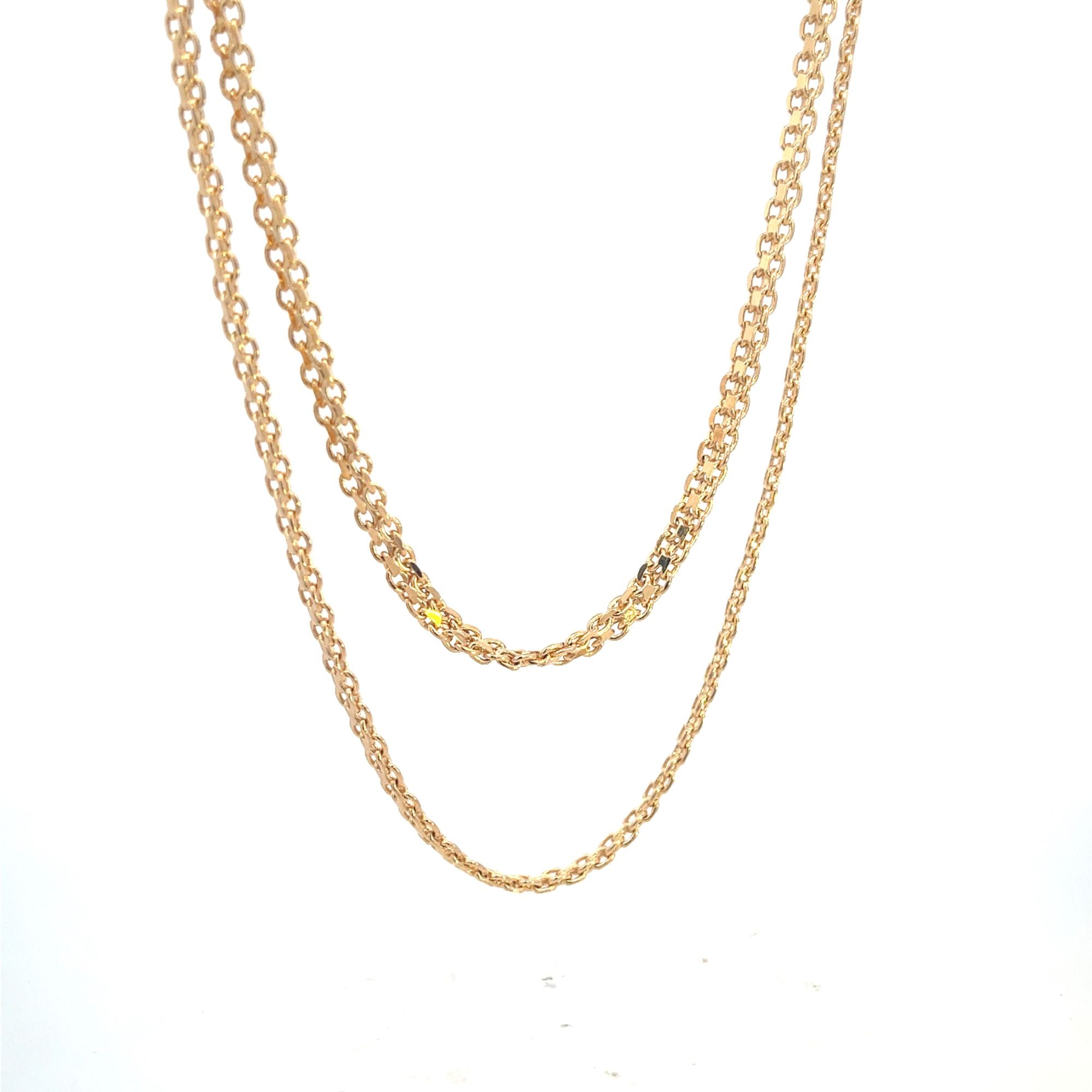 Gold Filled Rolo Belly Chain