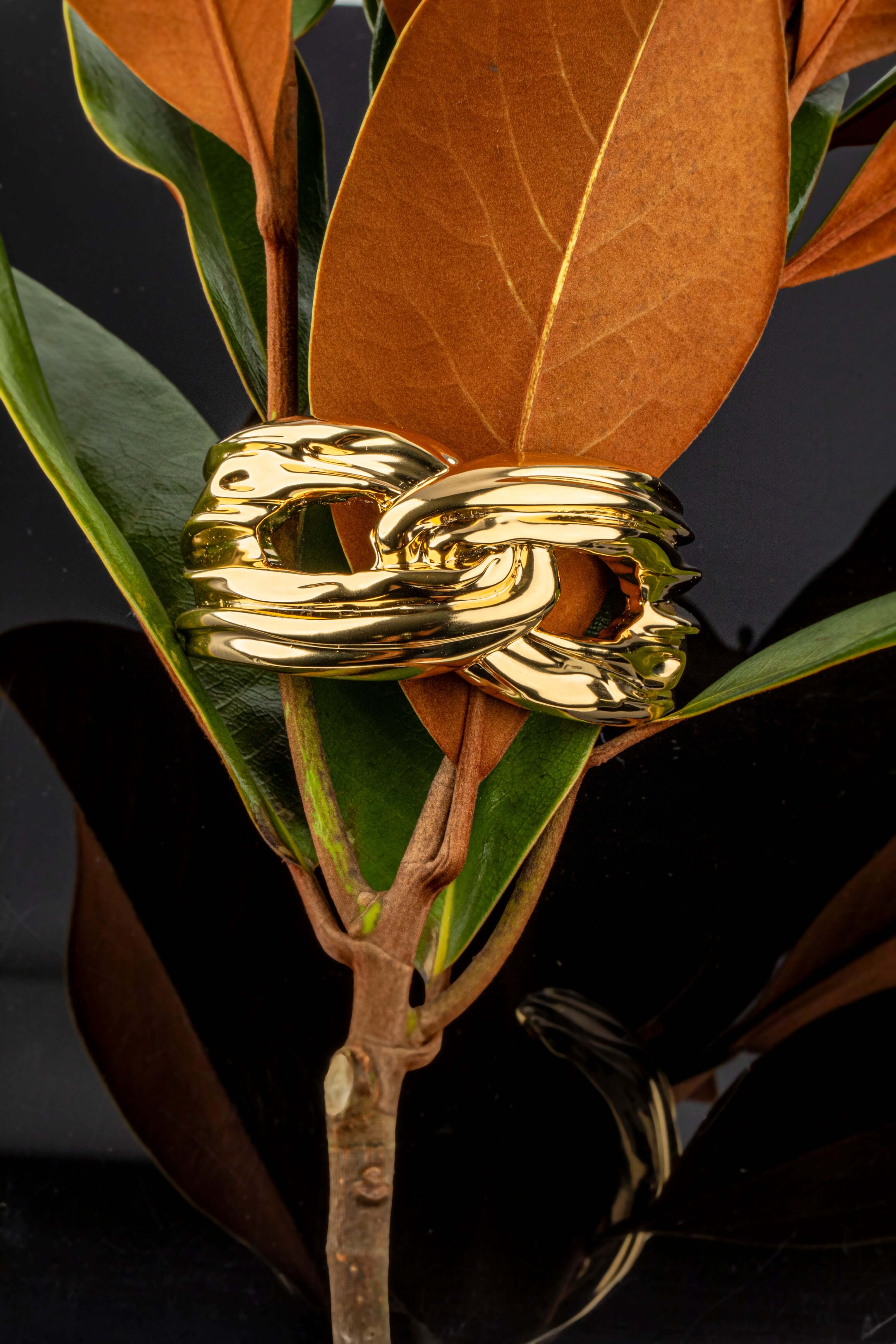 Clarice Gold Statement Bracelet