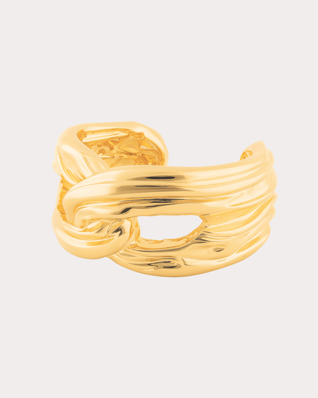 Clarice Gold Statement Bracelet