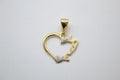 Gold Filled Heart Love