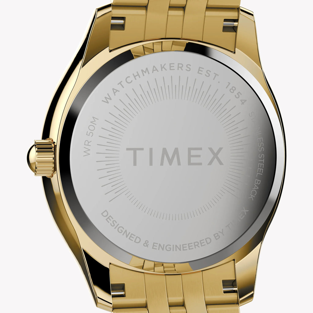 Timex Women's Gold-Tone Watch, Gold Dial | Tw2w17600