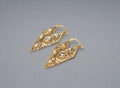 Gold Geometry Glam Earrings