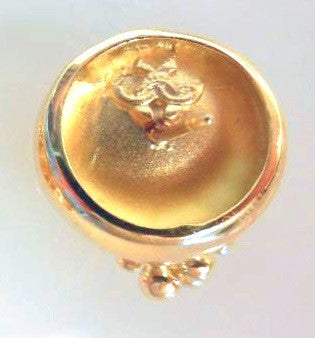 Bowl of Diamonds necklace-small-14K gold