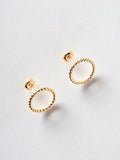 Gold Rope Earrings