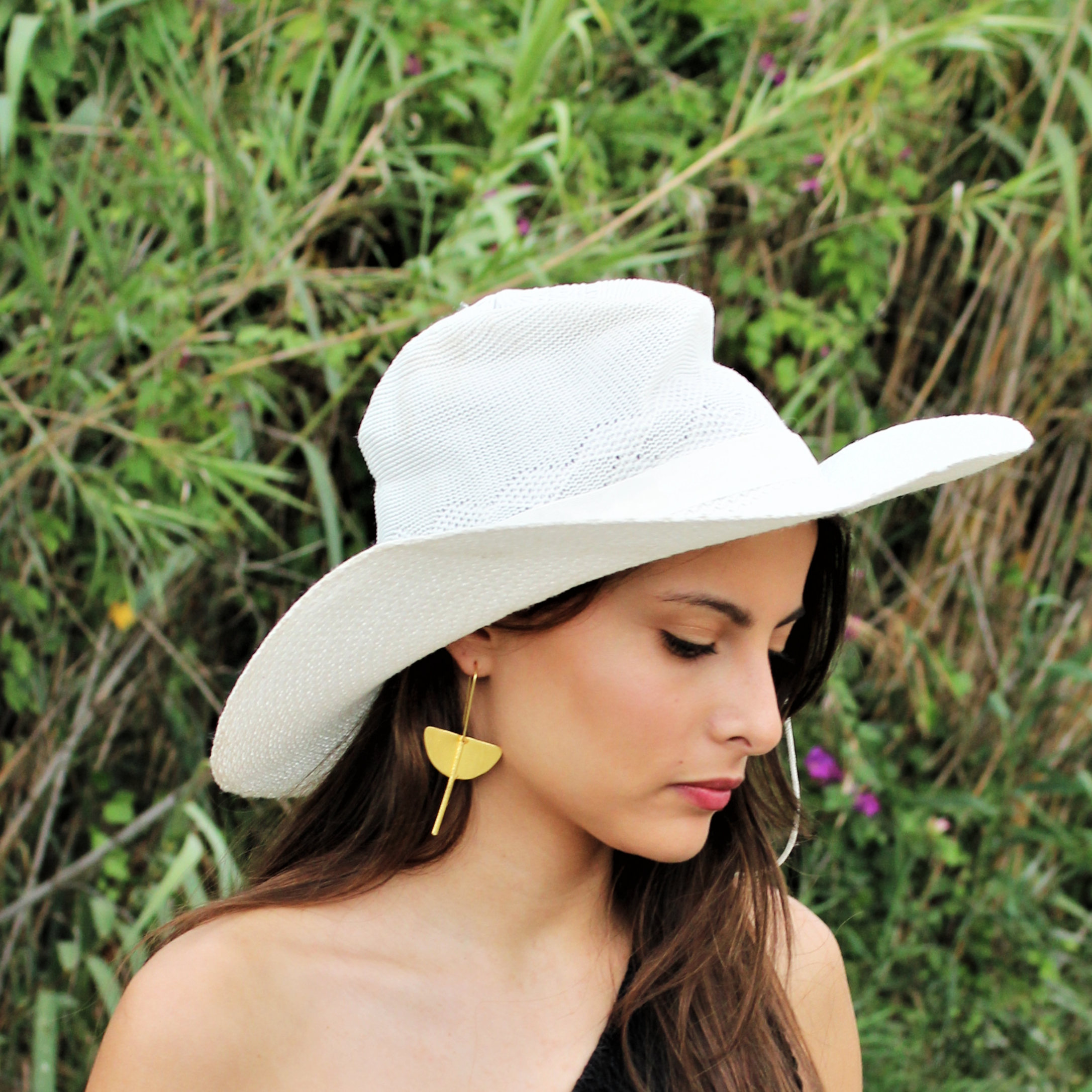 Gold plated earrings MERIDIANA