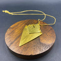 Gold plated LASCA necklace - Design with Character