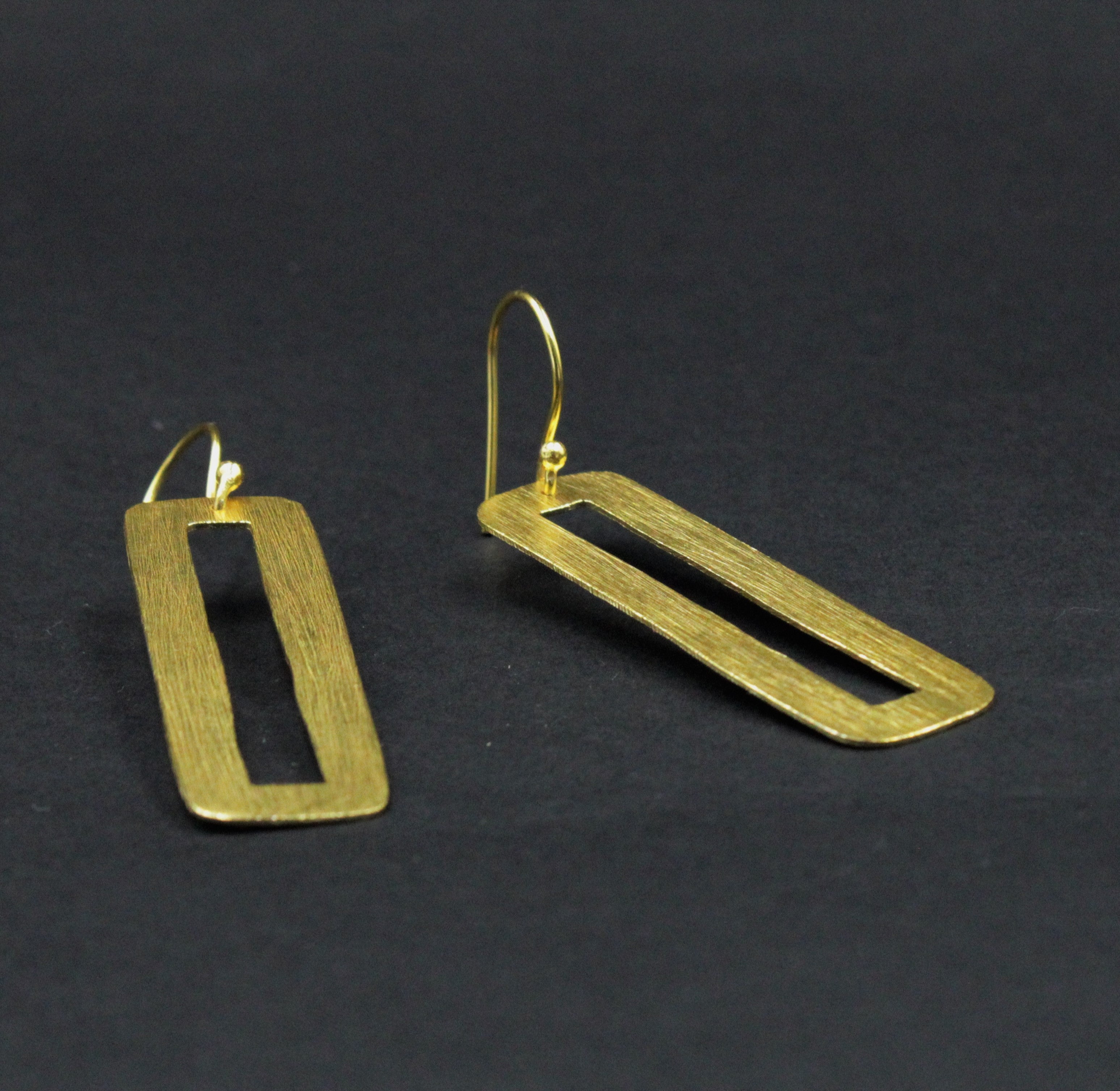 SAETERA gold plated earrings