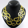 Gold plated GOTA necklace