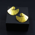 SCALA gold plated earrings