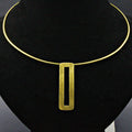 Gold plated SAETERA choker