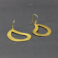 Gold plated earrings GOTA