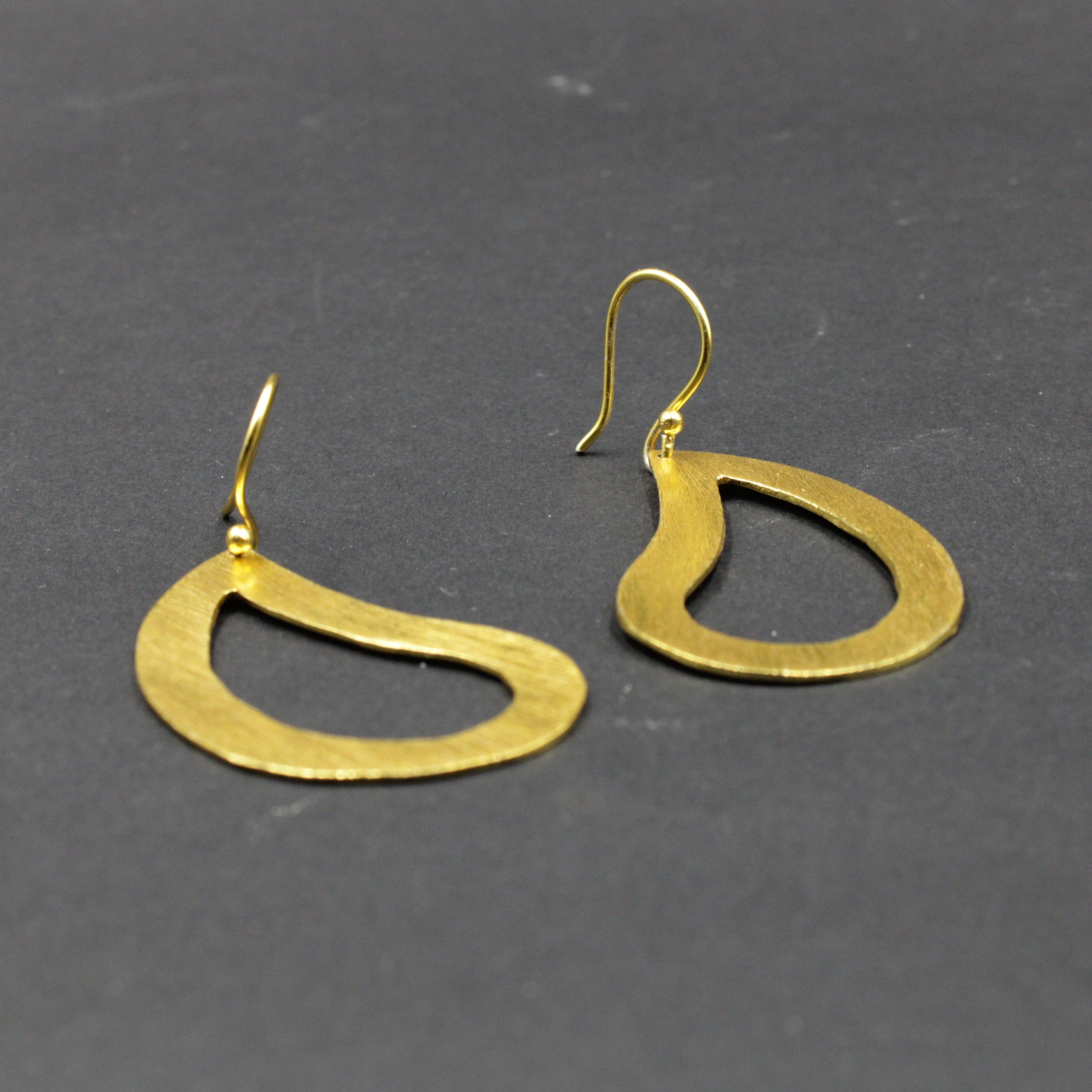 Gold plated earrings GOTA