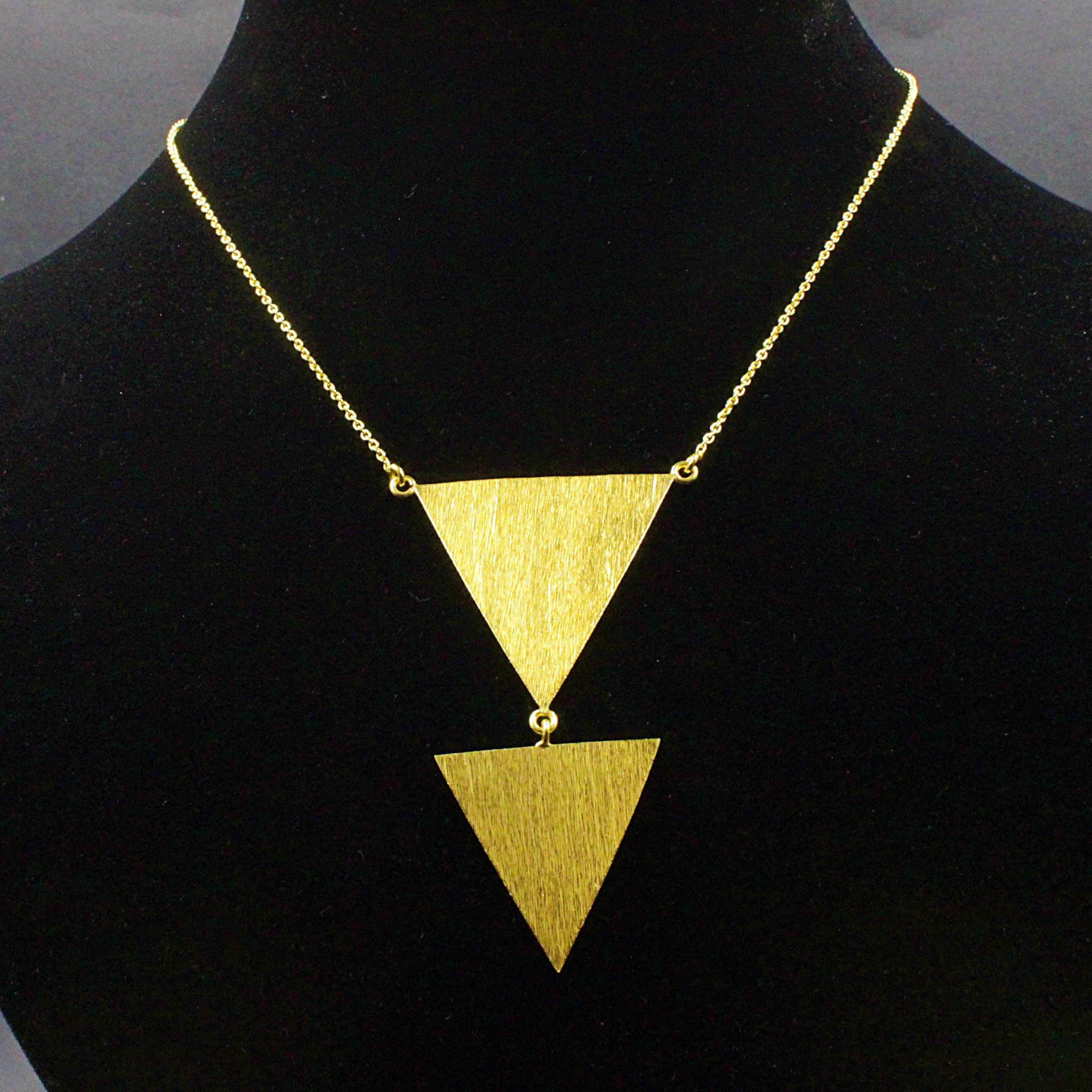 BERMUDA necklace, gold plated