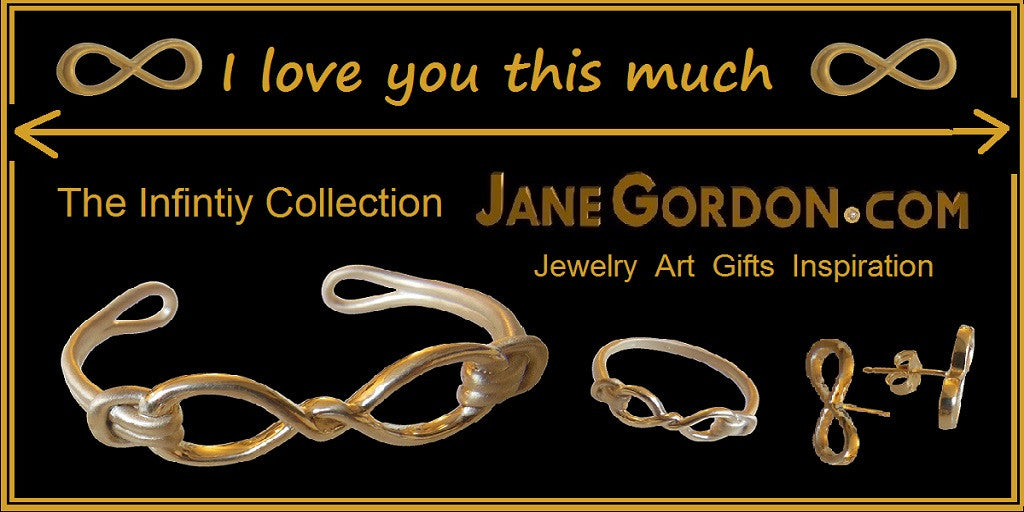 Custom Design: Infinity & Arrow Lariat Necklace- 18K gold