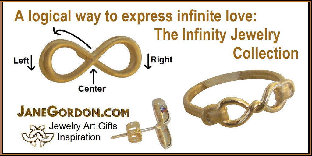 Custom Design: Infinity & Arrow Lariat Necklace- 14K gold