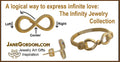 Custom Design: Infinity & Arrow Necklace- 14K gold