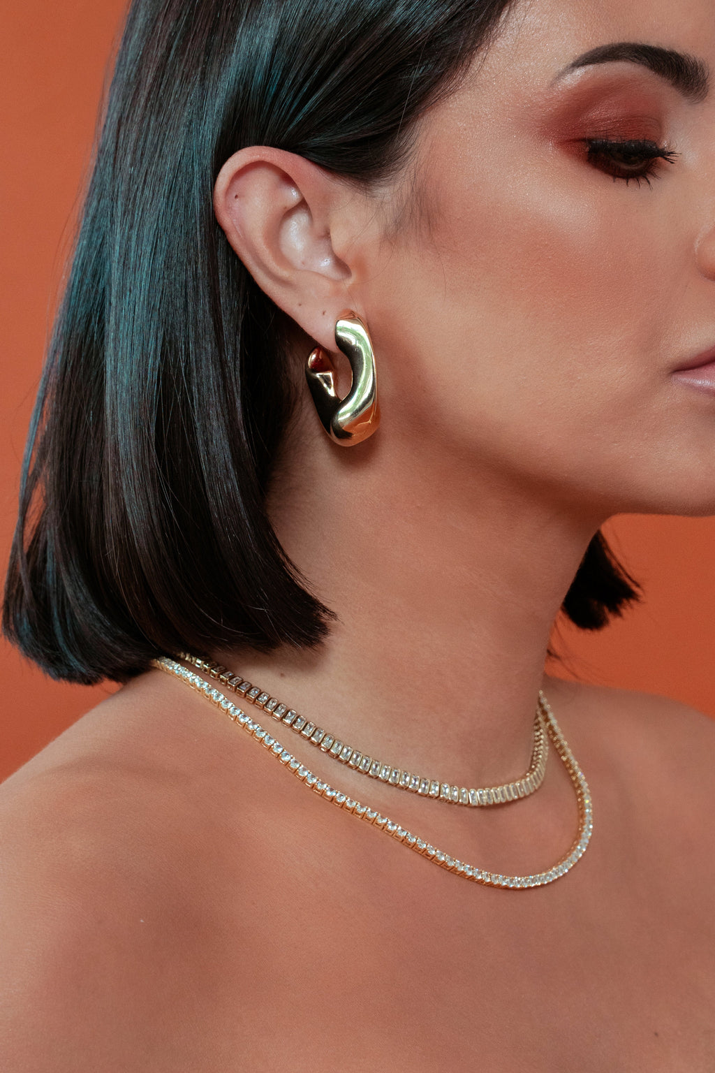 Ana Gold Hoops