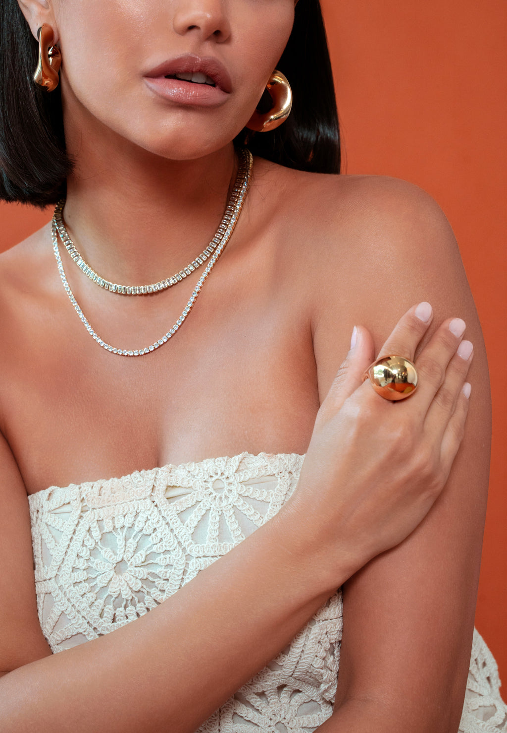 Amanda Gold Dome Ring