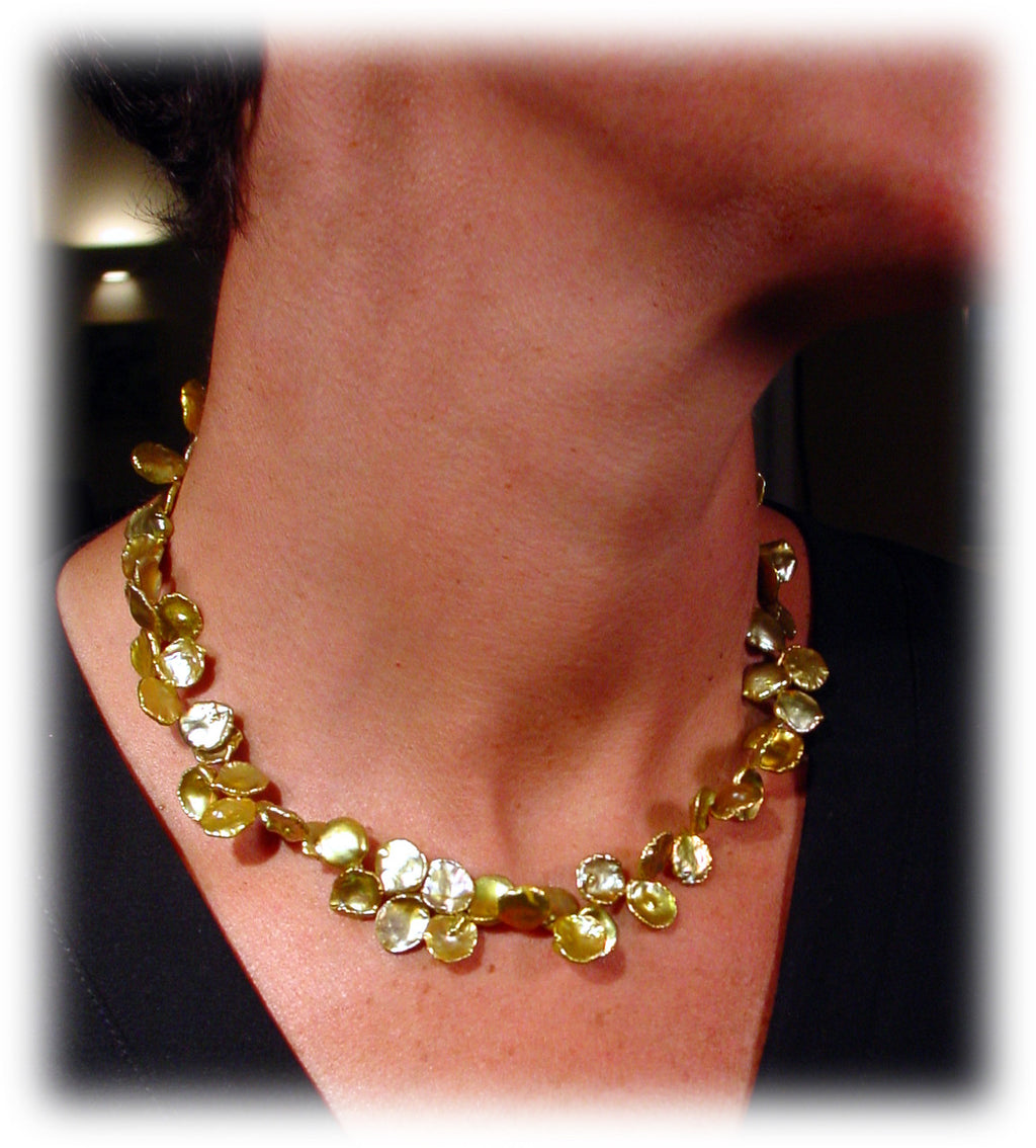 Petal Pearl Necklace.