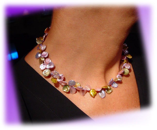 Petal Pearl Necklace.