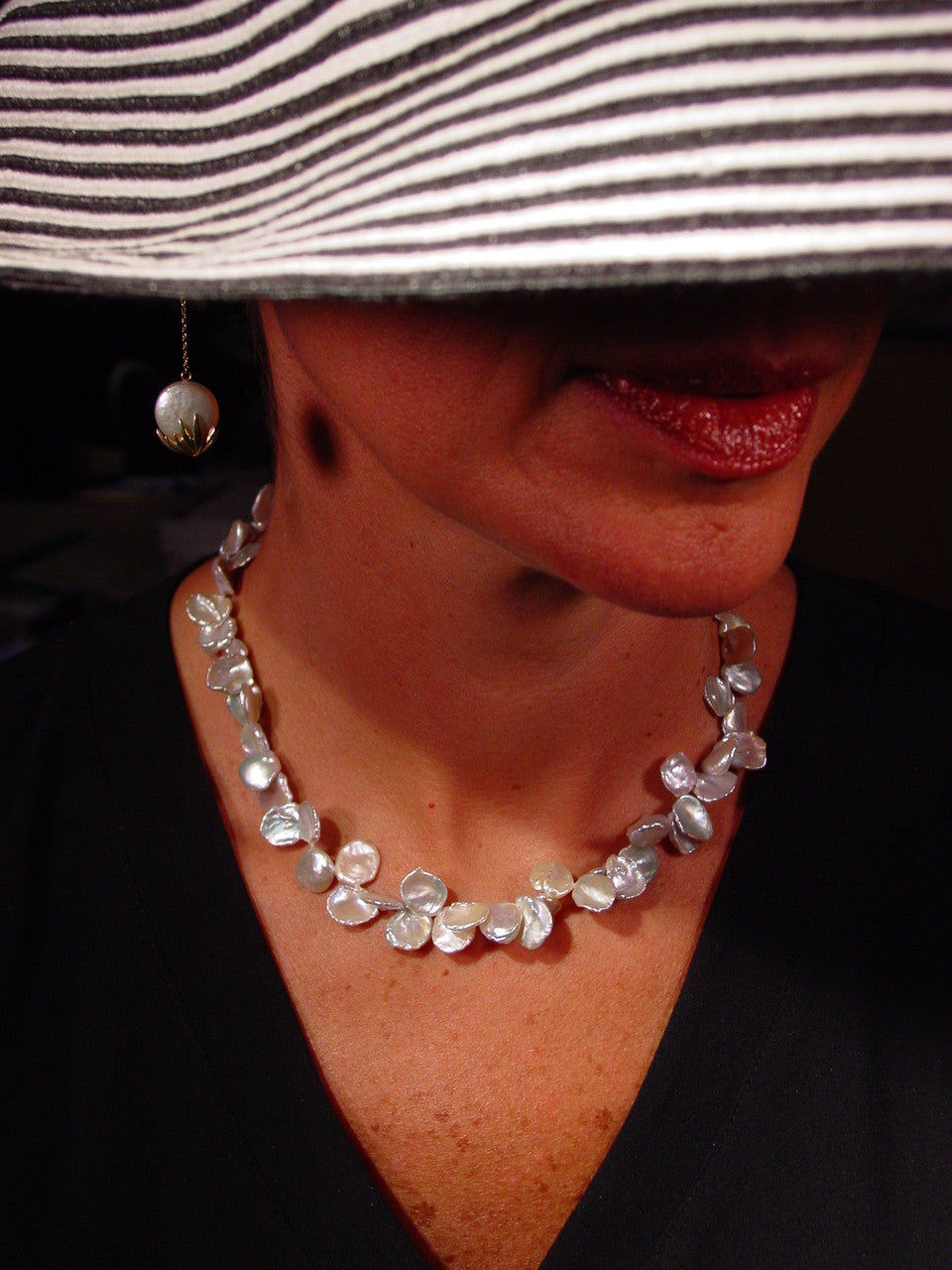 Petal Pearl Necklace.