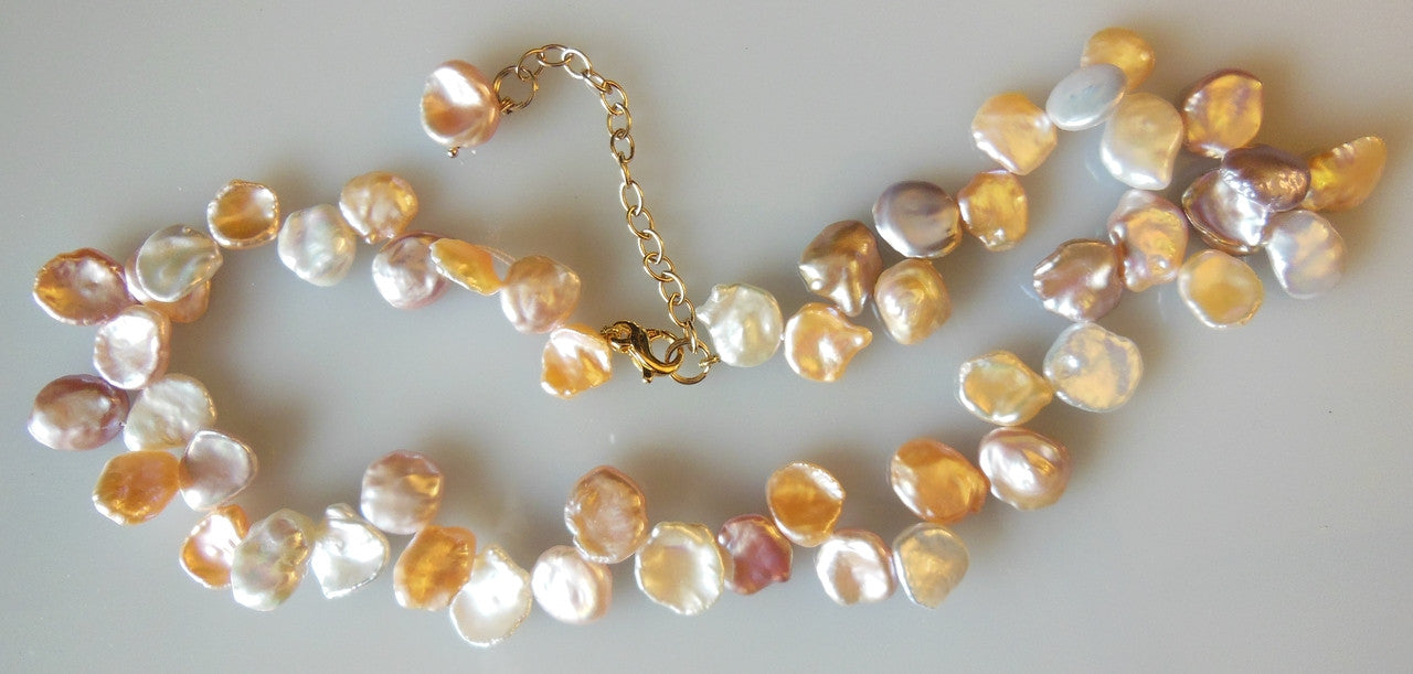 Petal Pearl Necklace.