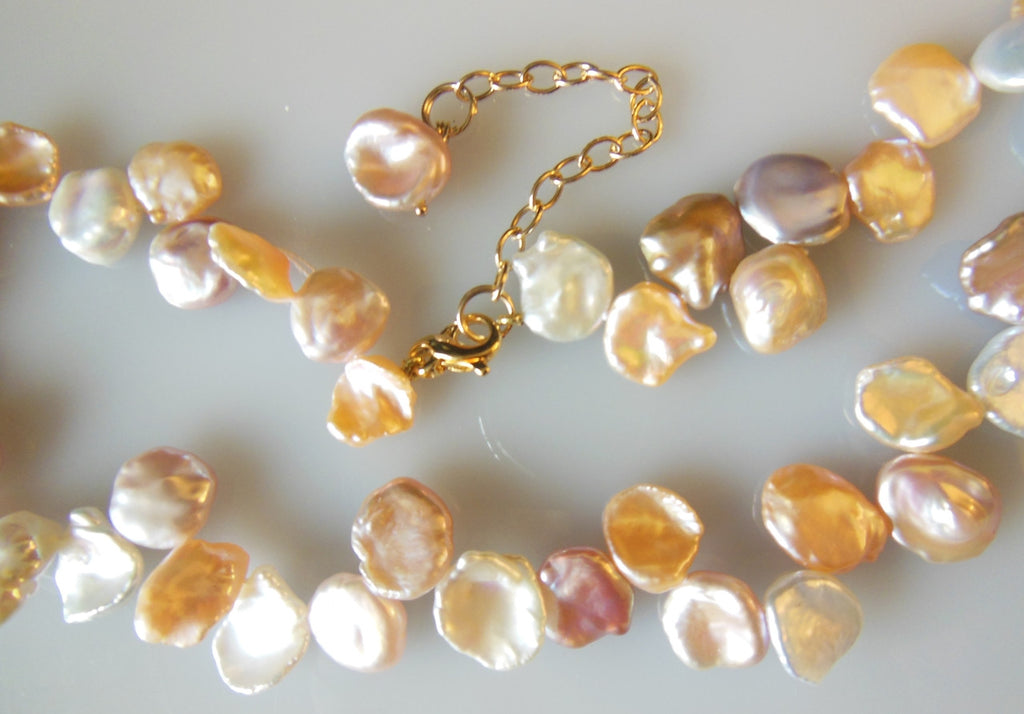 Petal Pearl Necklace.