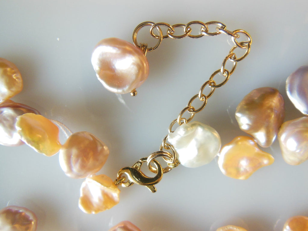 Petal Pearl Necklace.