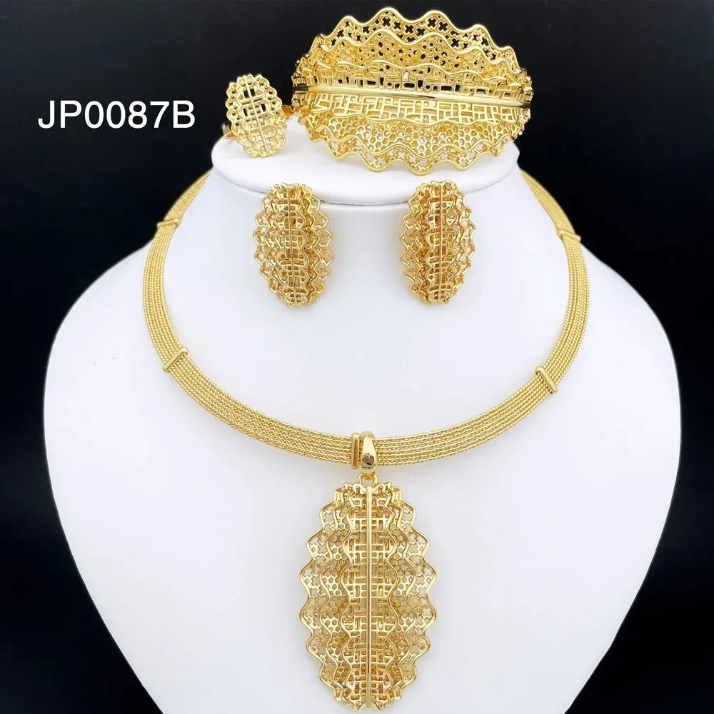 Set Italy Luxury Set Gold Plated