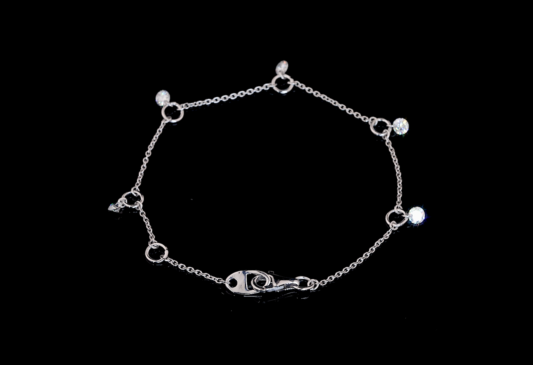 Floating Diamond Bracelet