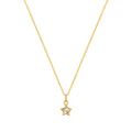 Divine Star Gold plated sterling silver Necklace