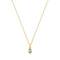 Enigma Gold plated sterling silver Necklace