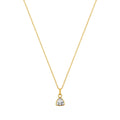 Infinity Gold plated sterling silver Necklace