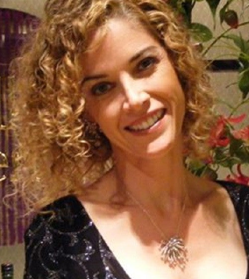 Superstar Necklace. Fireworks-14K gold with diamonds: Celebrate Life!