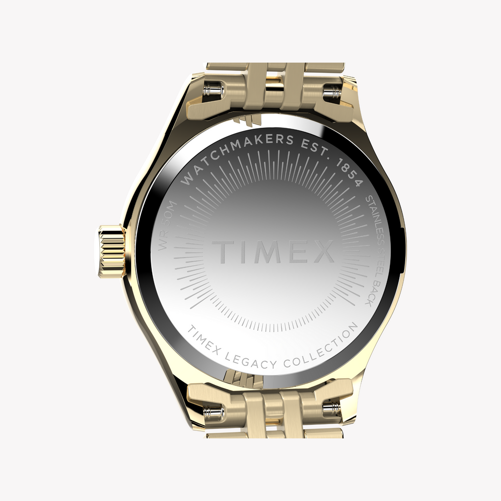 Timex Women's Gold-Tone Watch, Gold/Pink | Tw2w90800