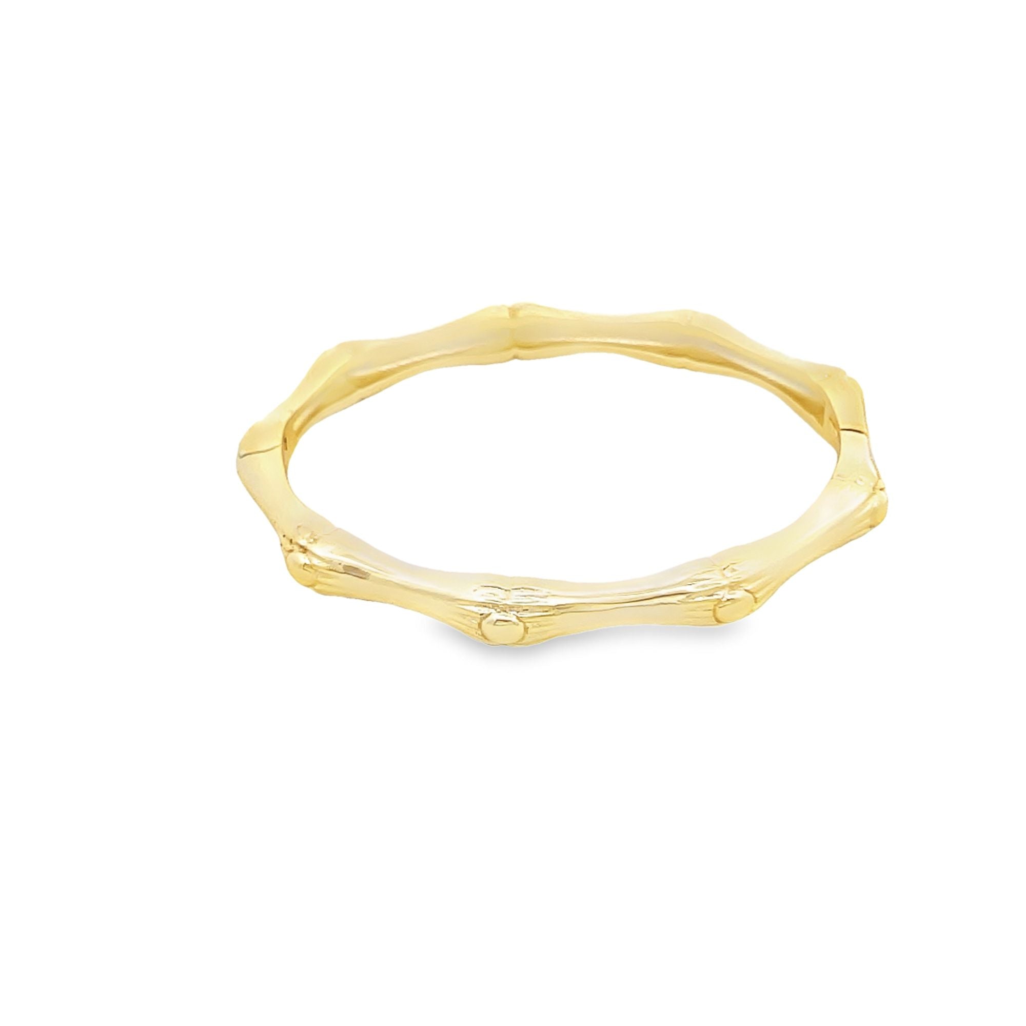 Gold Filled Bamboo Bangle