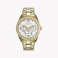 Esprit Women's Gold Stainless Steel Watch, Gold Dial | Es1l173m0035