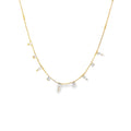 18k Gold Filled Dangle Necklace (H63)