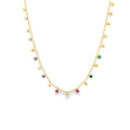 18k Gold Filled Charm Necklace