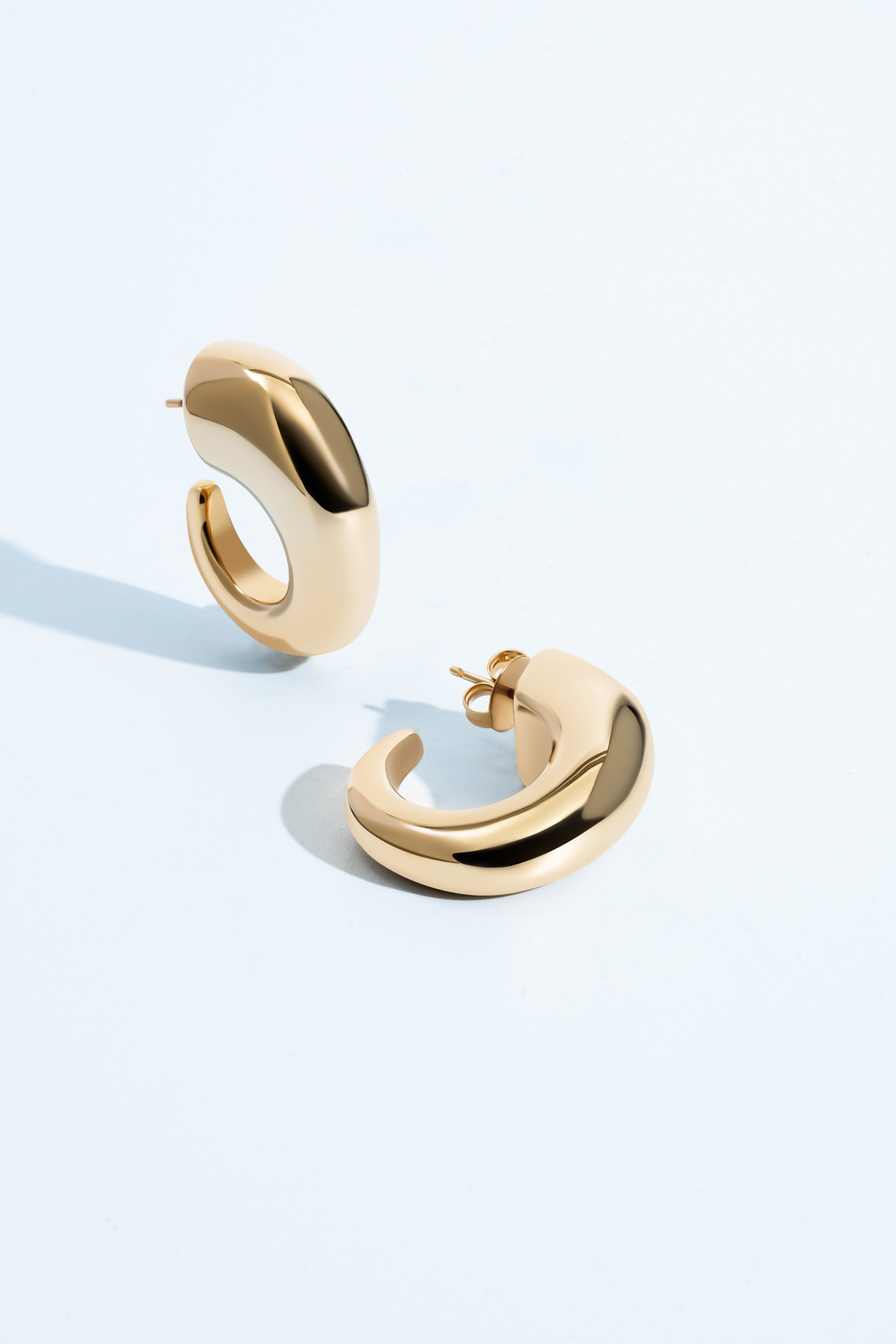Camila Gold Open Hoops