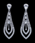 #17025 - Necktie Dangle Earrings - 3.75"