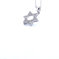 925 Sterling Silver Star of David Necklace