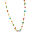 Enamel Multicolored Flower Earrings (H227)(E271)(I586)(L214A)